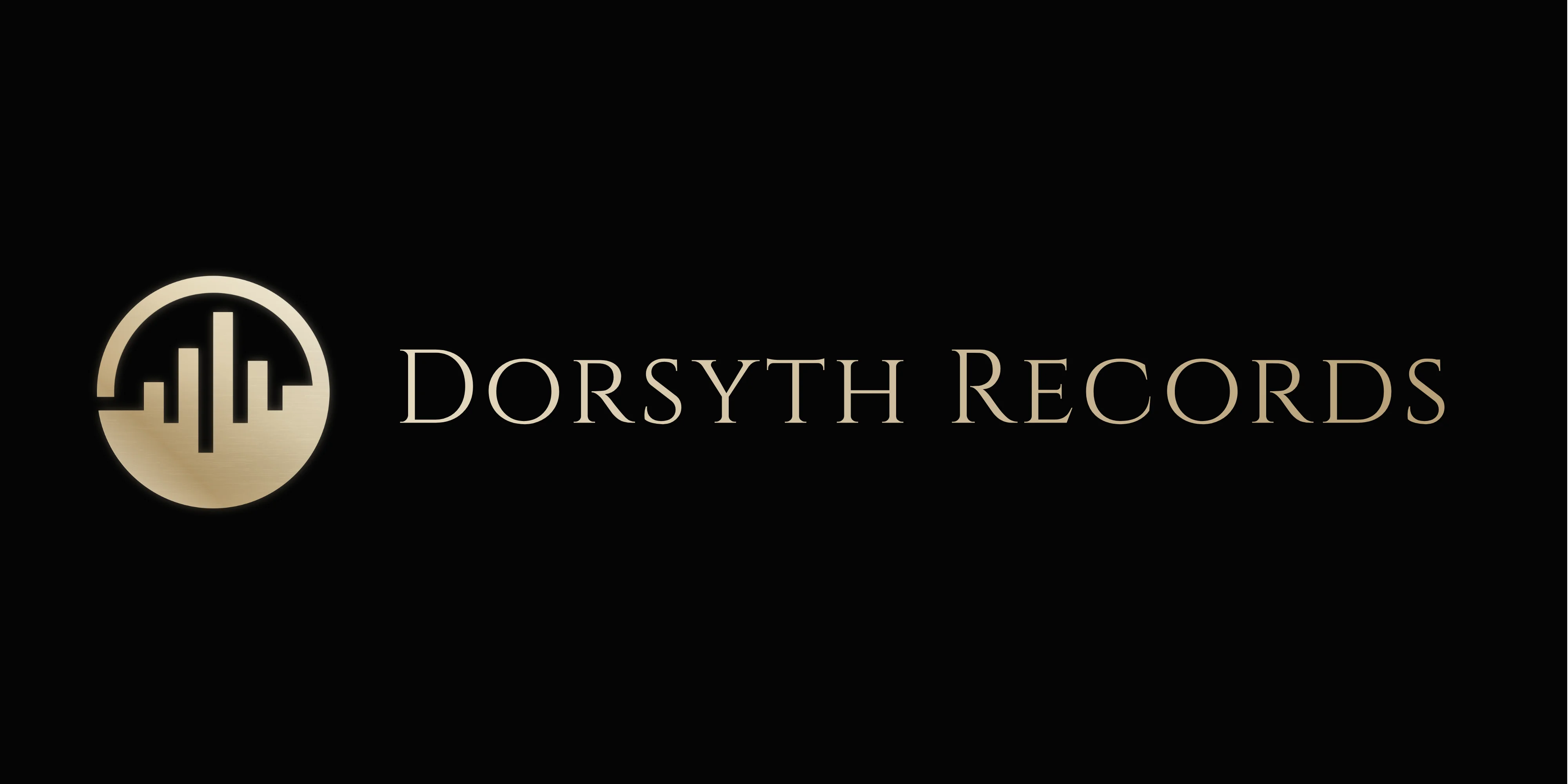Dorsyth Records horizontal logo lockup